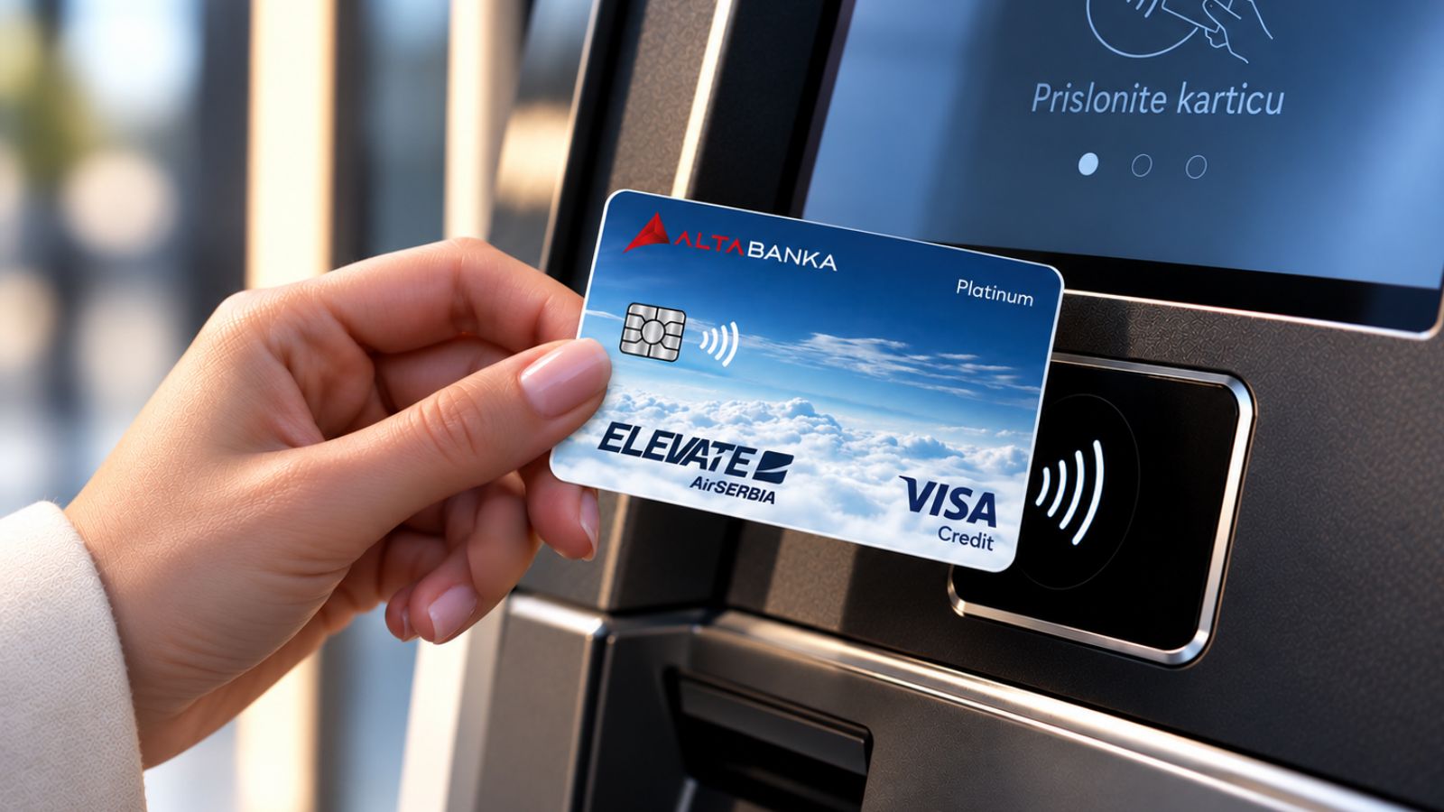 ALTA × Air Serbia ELEVATE – Contactless payment